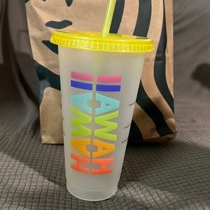 ⭐️NEW⭐️Starbucks Hawaii Reusable Cold Cup 24oz